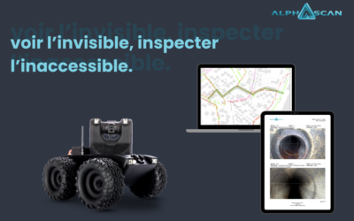 Voir l’invisible, inspecter l’inaccessible : le robot d’inspection d’Alphascan au service de vos réseaux