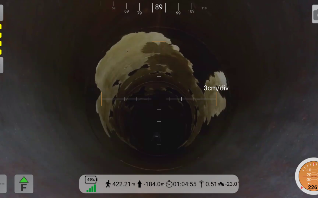 Inspection de canalisations avec le Roview2 : une solution adaptée dès Ø400 mm !