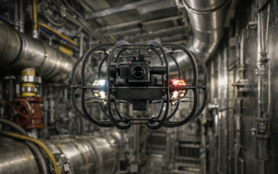 Drone en centrale nucléaire, Alphascan au service d’EDF