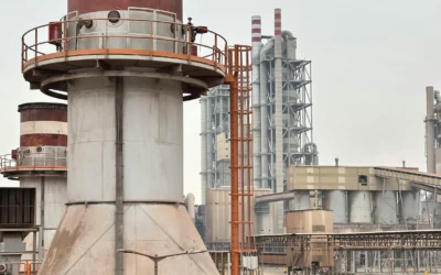 Inspection par drone en cimenterie : sécurité et conformité.